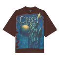 Cult's Oversized Short Sleeve Crew Neck Tee "The Death Of Truth" 26 In Pinecone