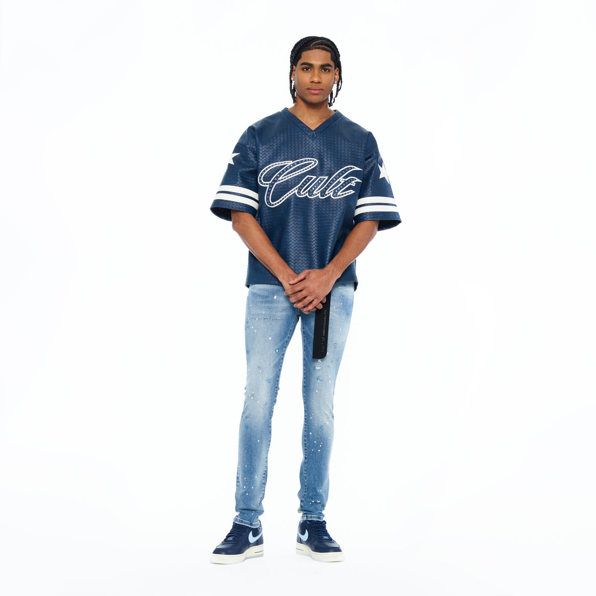 Cult's Punk Super Skinny 601 Jeans In Grotto