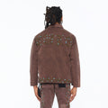 Cult's Canvas Workwear Jacket In Pinecone