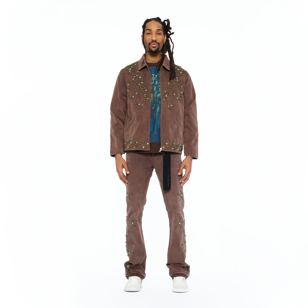 Cult's Canvas Workwear Jacket In Pinecone