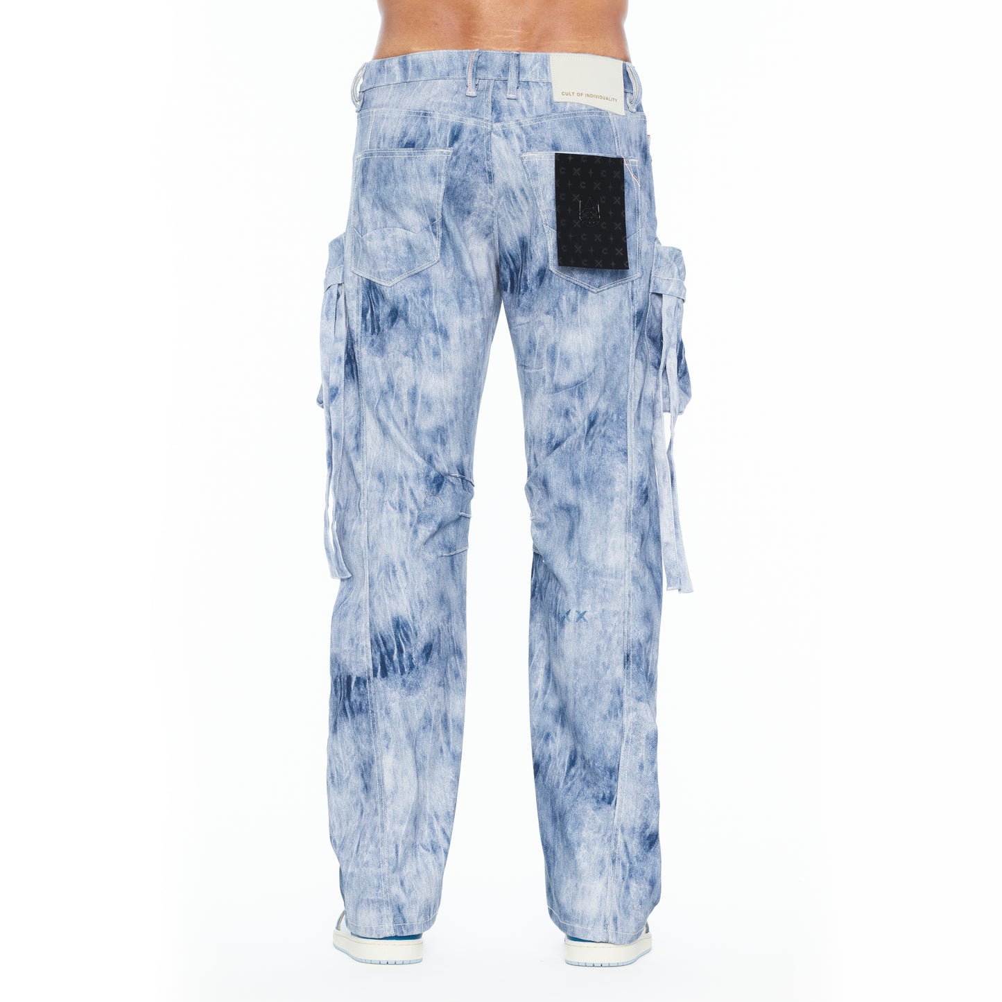 Cult's Grunge Baggy Cargo 610 Jeans In Cloud