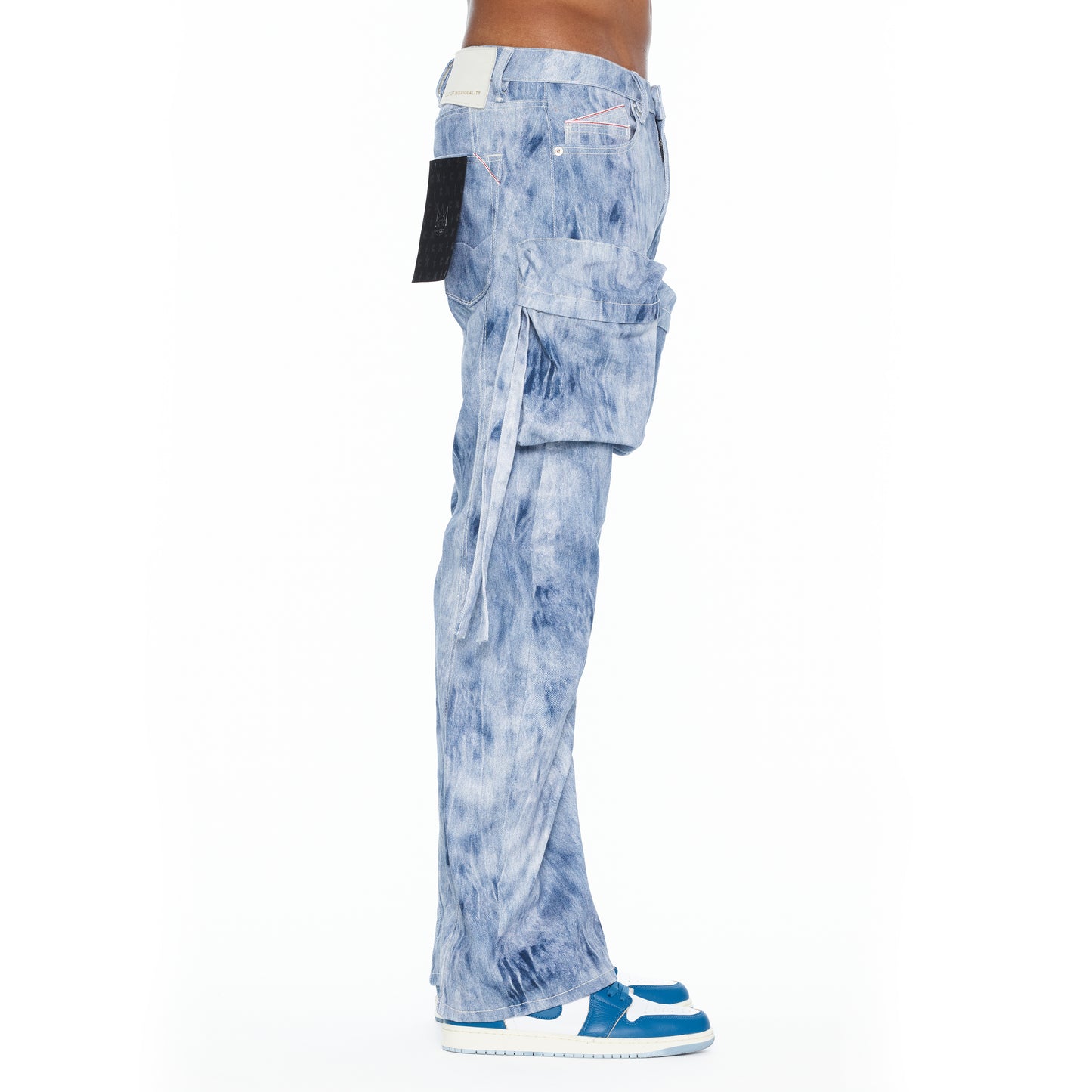 Cult's Grunge Baggy Cargo 610 Jeans In Cloud