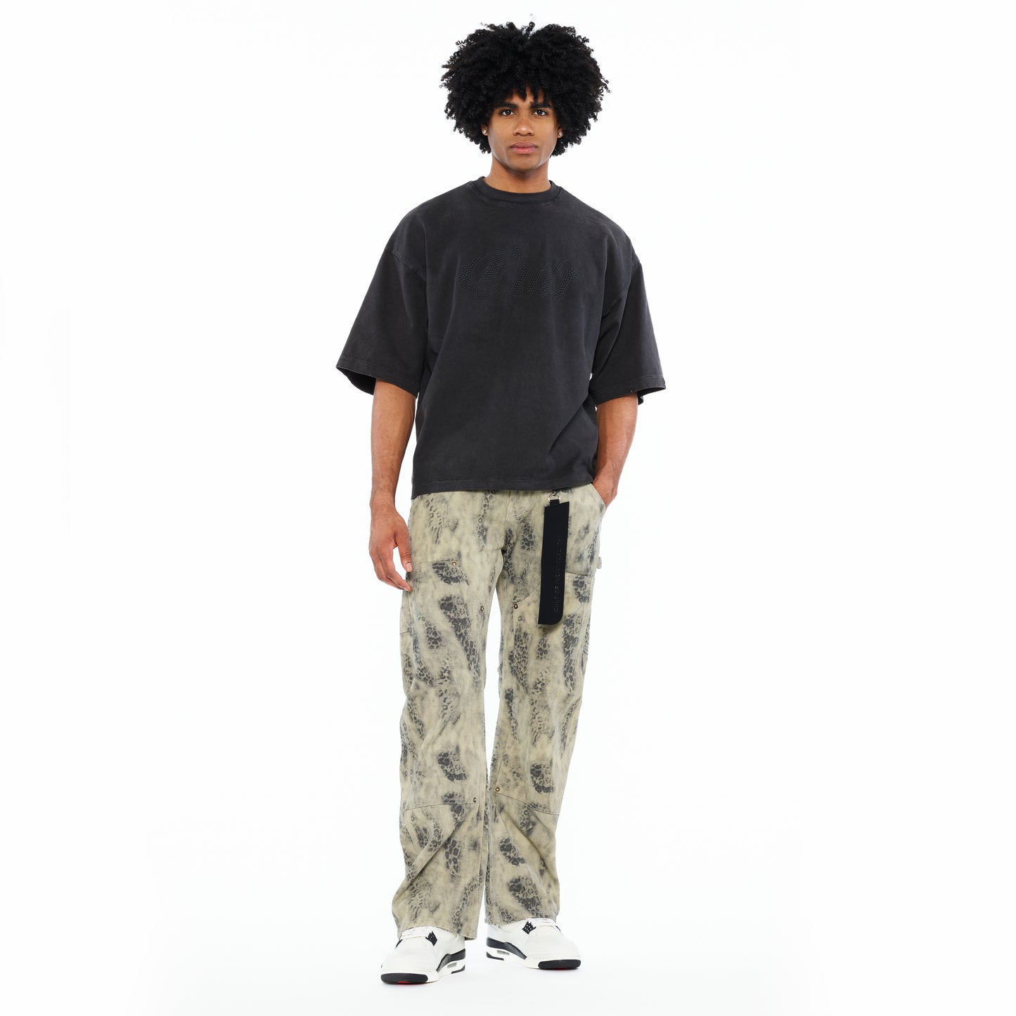Cult's Grunge Baggy Cargo 610 Jeans In Mojave