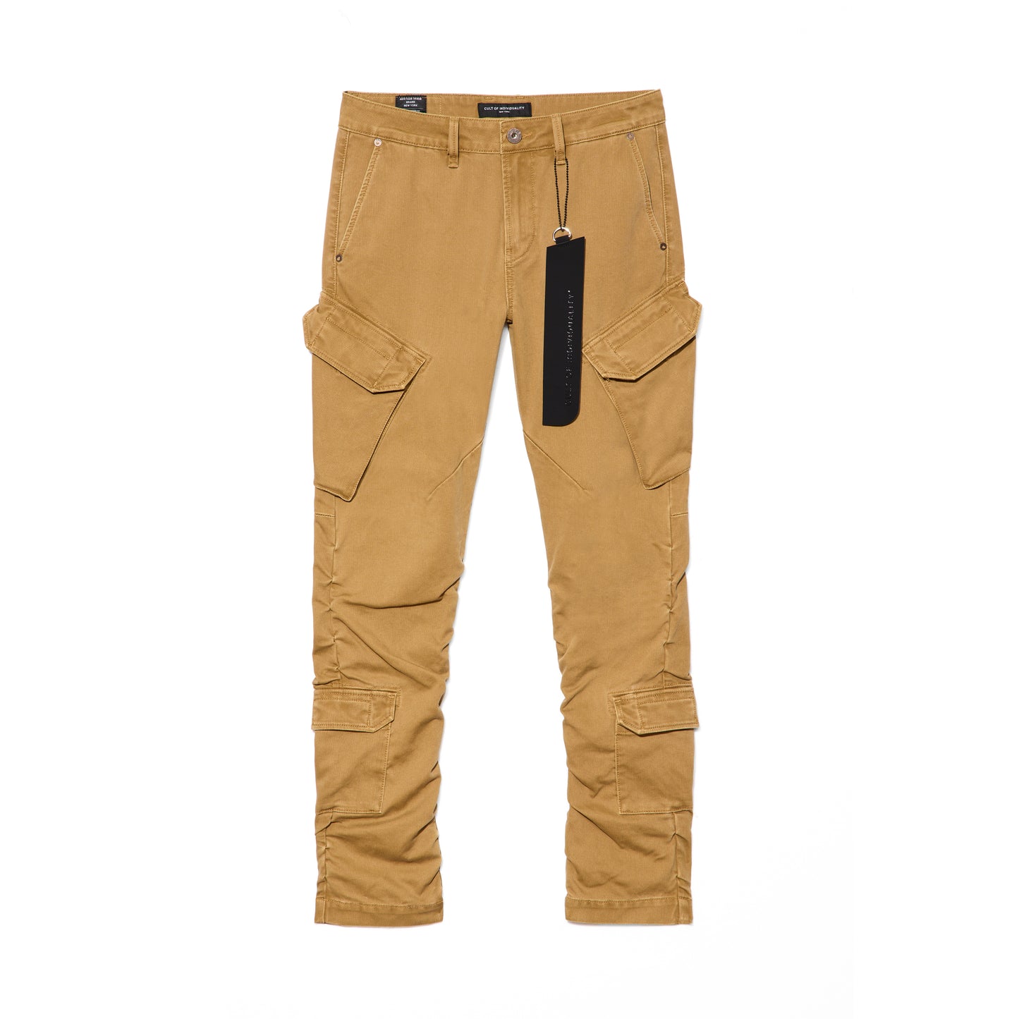 Cult's Rocker Slim Straight Cargo 606 Jeans In Brown Sugar