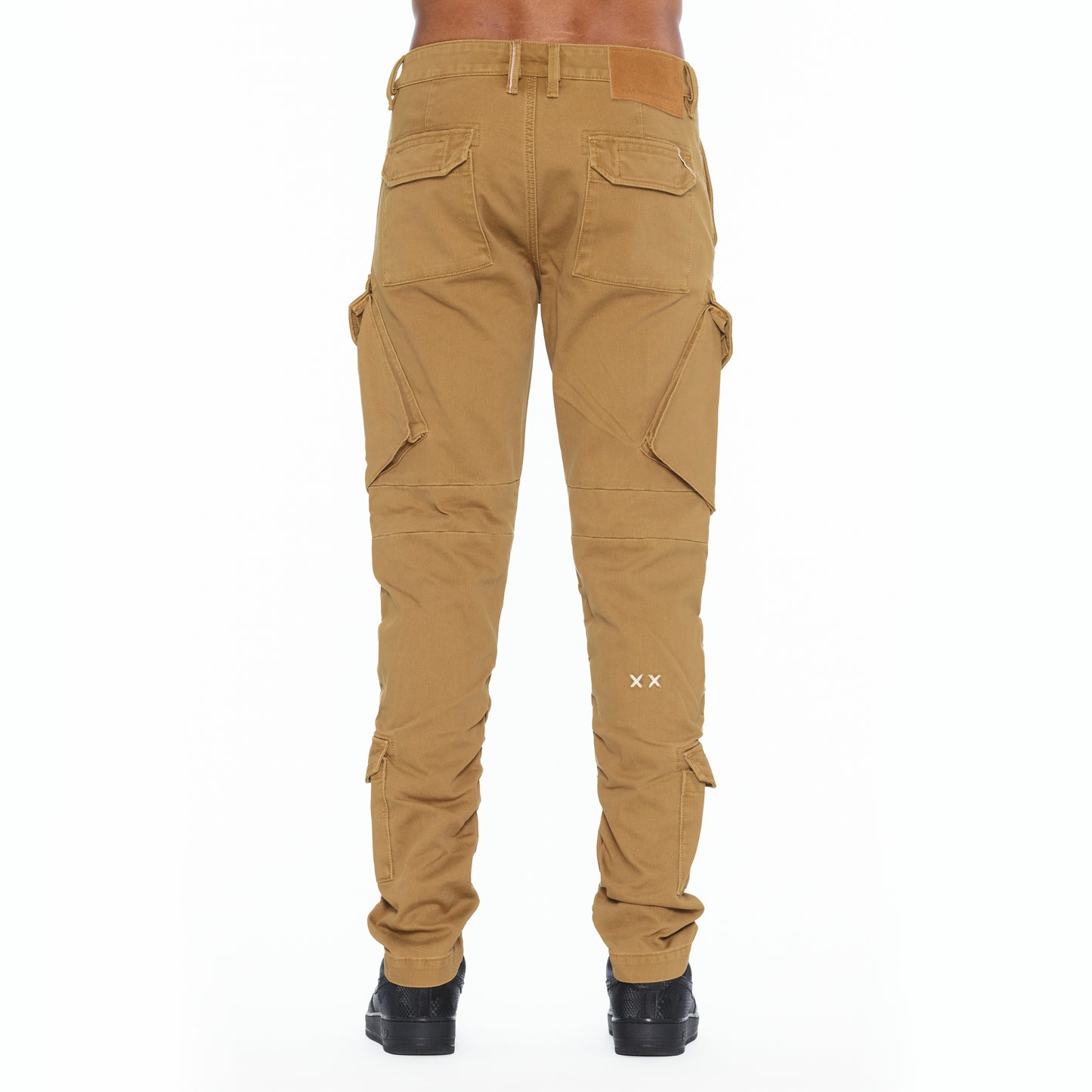 Cult's Rocker Slim Straight Cargo 606 Jeans In Brown Sugar