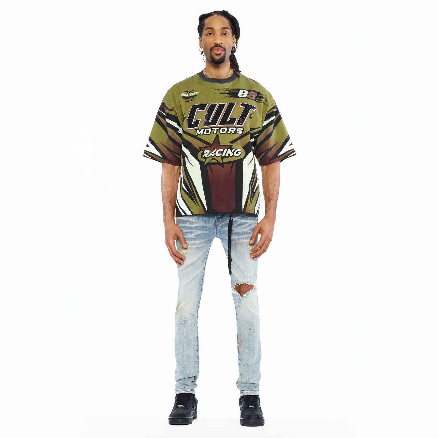 Cult's Punk Super Skinny 601 Jeans In Sunrise