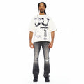 Cult's Lenny Bootcut 603 Jeans In Charcoal