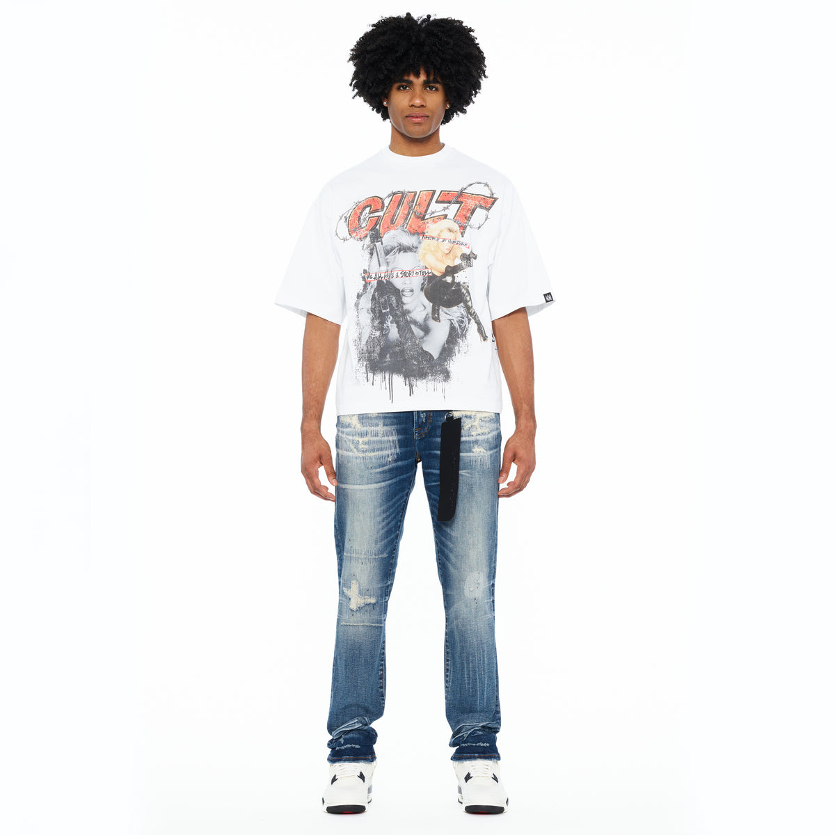 Cult's Rocker Slim Straight 602 Jeans In Spruce