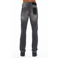 Cult's Rocker Slim Straight 602 Jeans In Charcoal