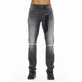 Cult's Rocker Slim Straight 602 Jeans In Charcoal