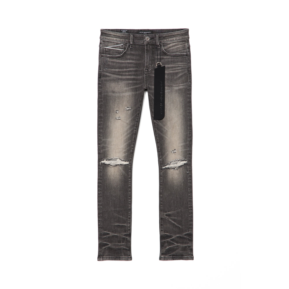 Cult's Punk Super Skinny 601 Jeans In Charcoal