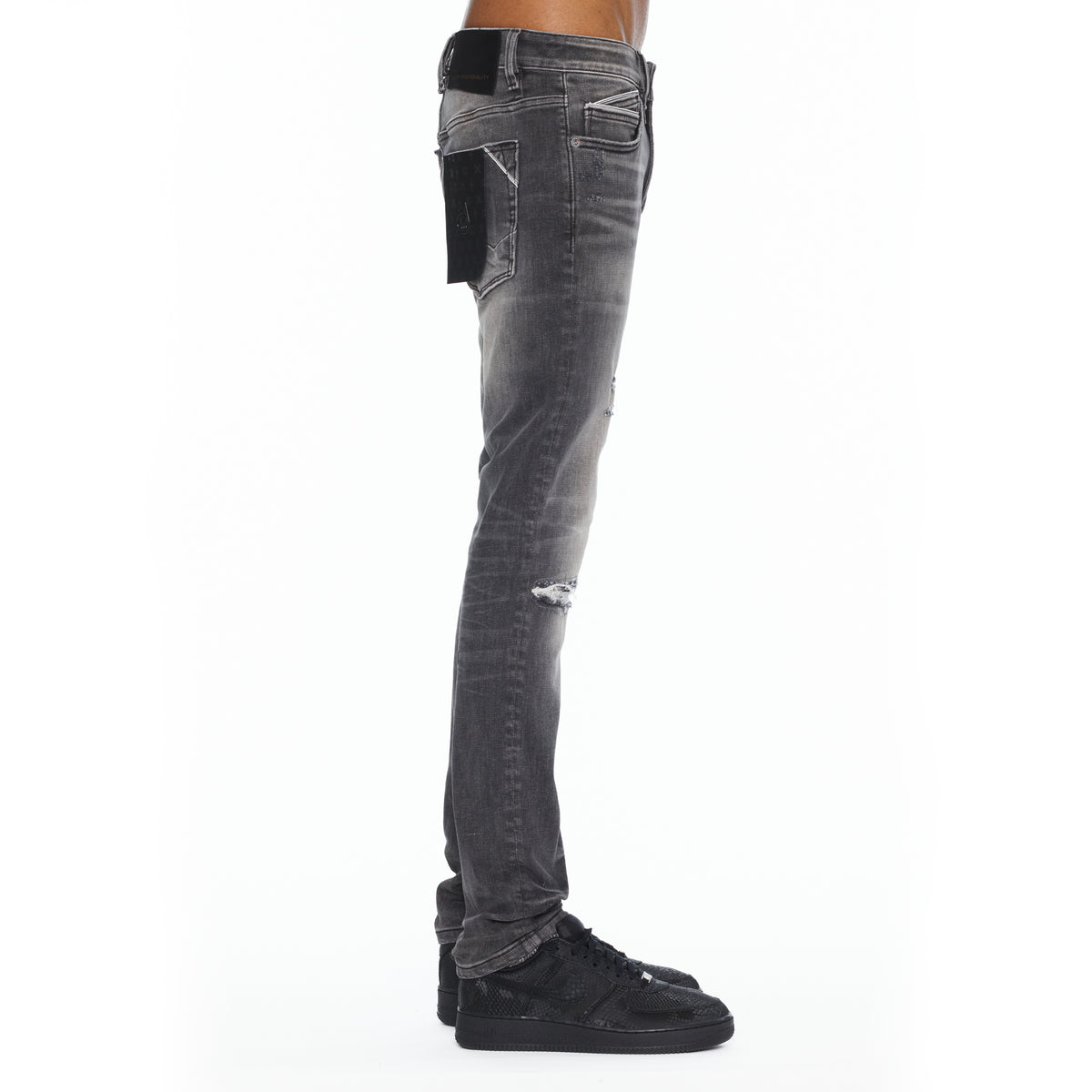 Cult's Punk Super Skinny 601 Jeans In Charcoal