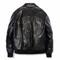 Cult's Cult X El Alfa Cow Leather Jacket In Black