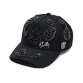 Cult's Paisley 5 Panel A Frame Trucker Hat In Black