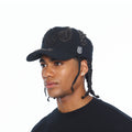 Cult's Paisley 5 Panel A Frame Trucker Hat In Black