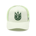 Cult's Logo Mesh Back Trucker Hat In Seafoam