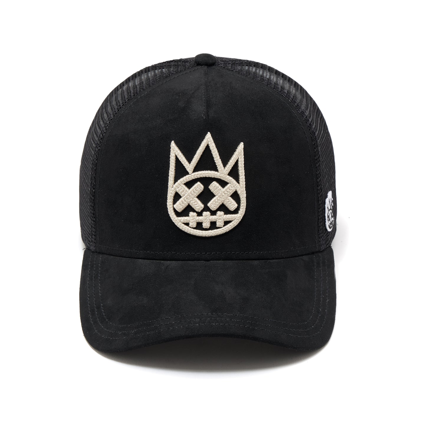 Cult's Logo Mesh Back Trucker Hat In Black