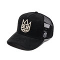 Cult's Logo Mesh Back Trucker Hat In Black