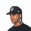 Cult's Logo Mesh Back Trucker Hat In Black