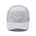 Cult's Logo Mesh Back Trucker Hat In Grey