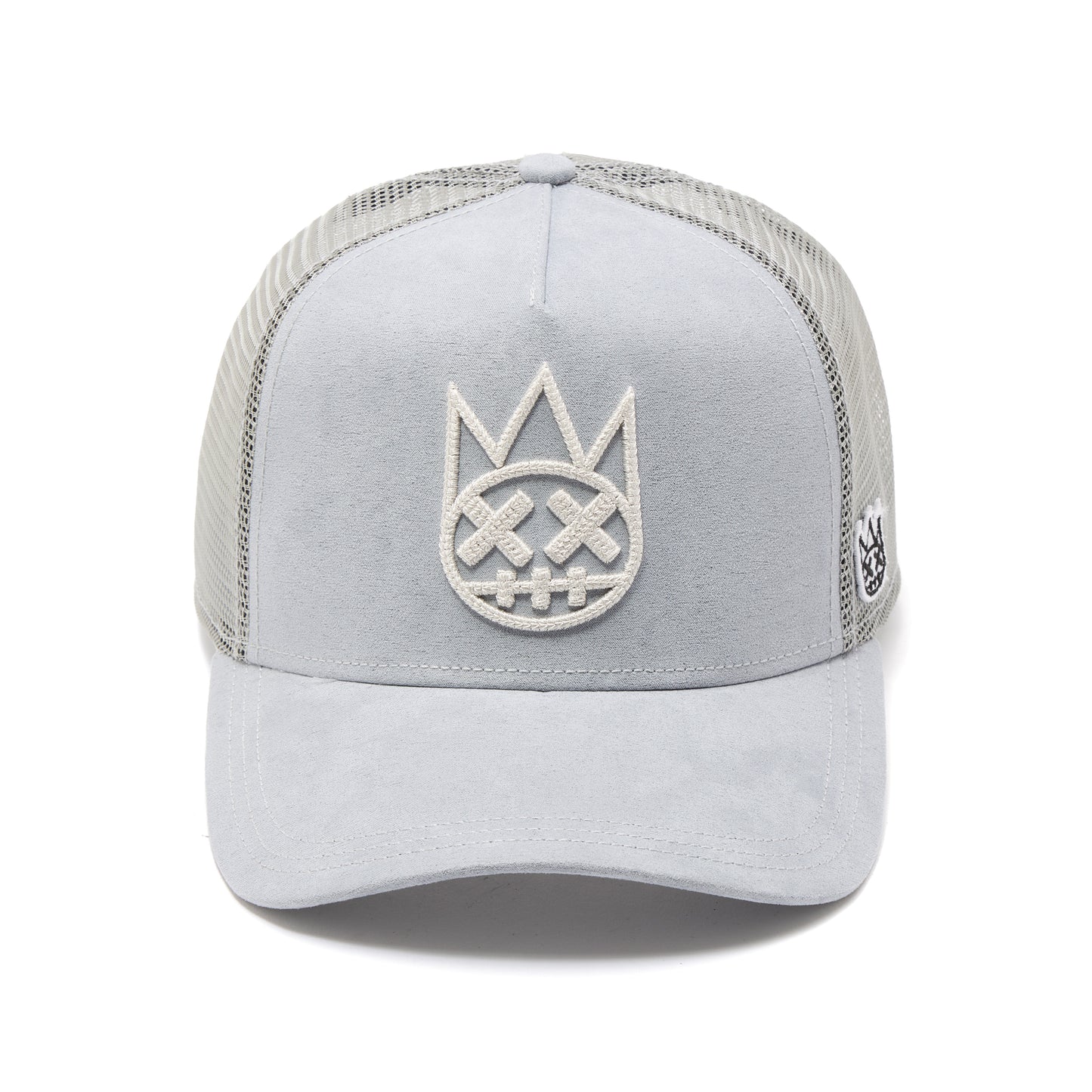 Cult's Logo Mesh Back Trucker Hat In Grey