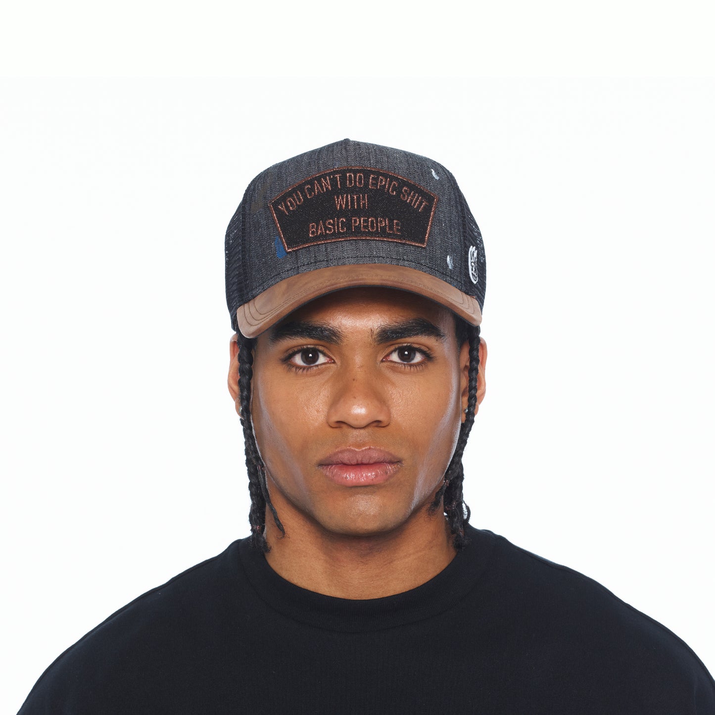 Cult's Mesh Back Trucker Hat "Cant Do Epic Shit" In Painter