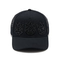 Cult X El Alfa A Frame Hat "Multi Black Crystal Logo" In Black