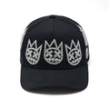 Cult X El Alfa A Frame Hat "Multi Crystal Logo" In Black