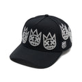Cult X El Alfa A Frame Hat "Multi Crystal Logo" In Black