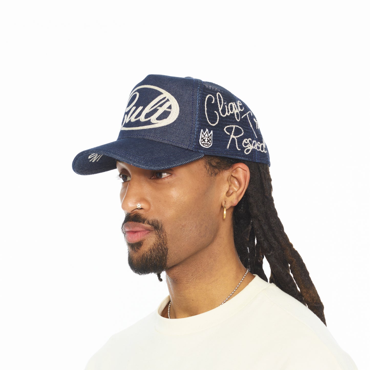 Cult's Mesh Back Trucker Hat "Community" In Raw