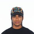 Cult's Mesh Back Trucker Hat "Stained Glass" In Black