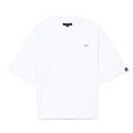 Cult's Oversized Short Sleeve Crew Neck Tee In White