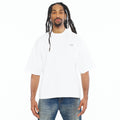 Cult's Oversized Short Sleeve Crew Neck Tee In White
