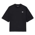 Cult's Oversized Short Sleeve Crew Neck Tee In Black