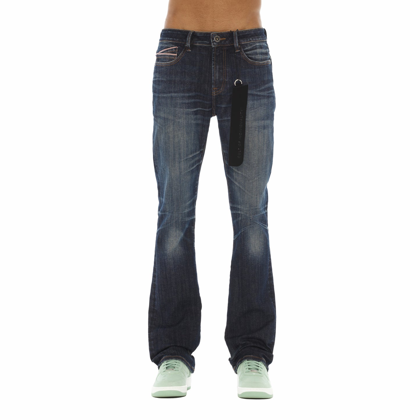 Cult's Lenny Bootcut 603 Jeans In Blue Steel