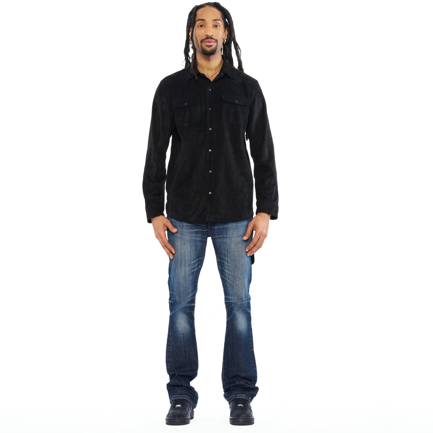 Cult's Lenny Bootcut 603 Jeans In Blue Steel