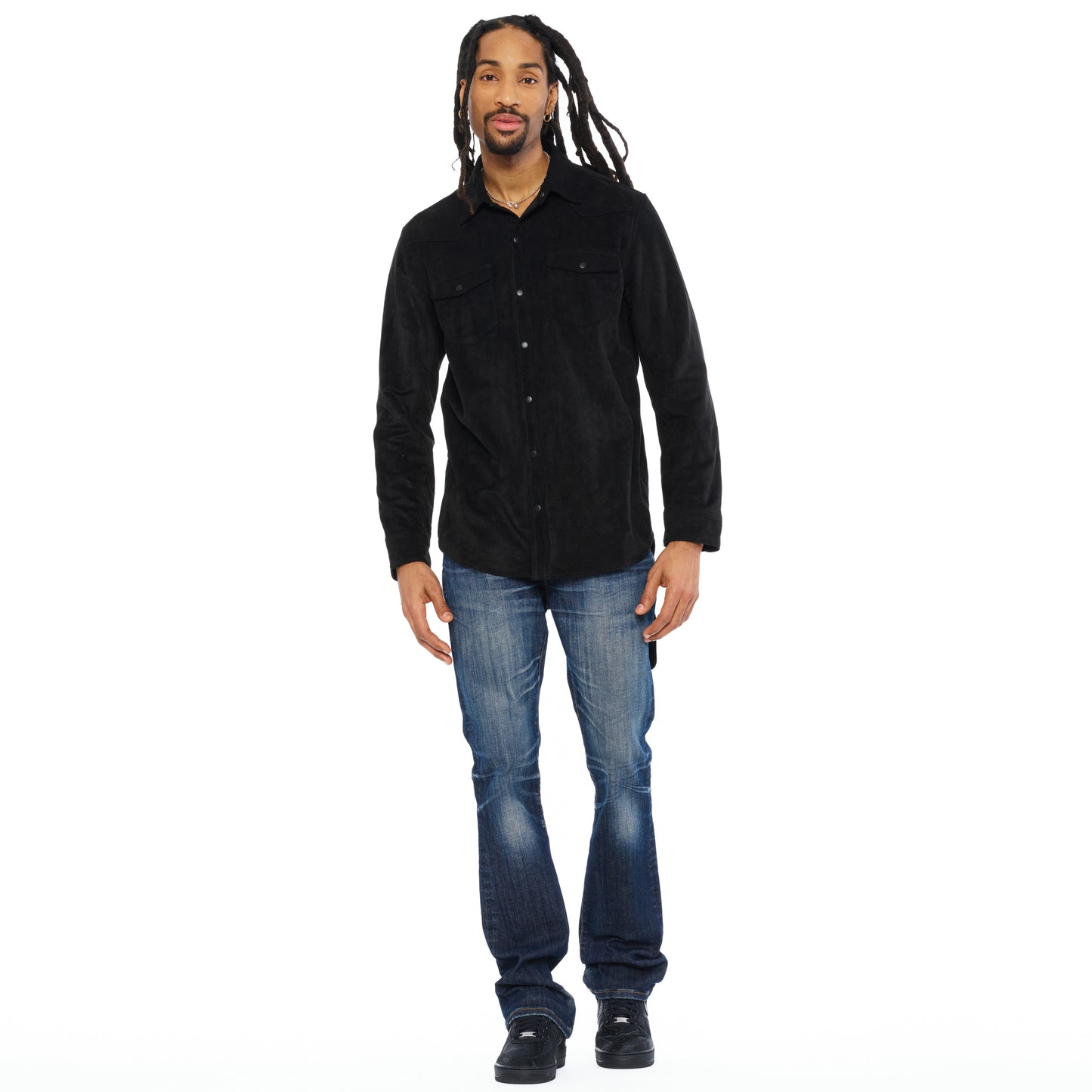 Cult's Lenny Bootcut 603 Jeans In Blue Steel
