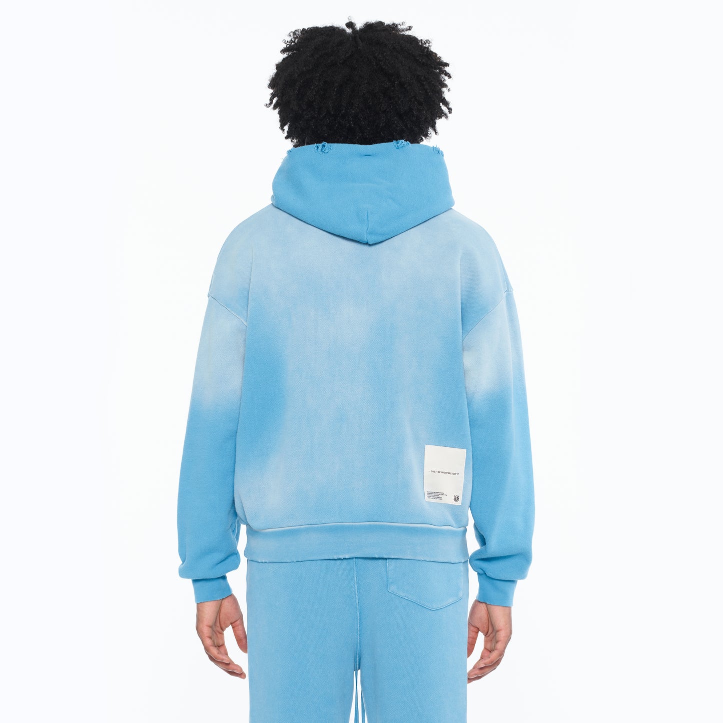 Cult's French Terry Pullover Sweatshirt 620 Grams In Navagio Bay