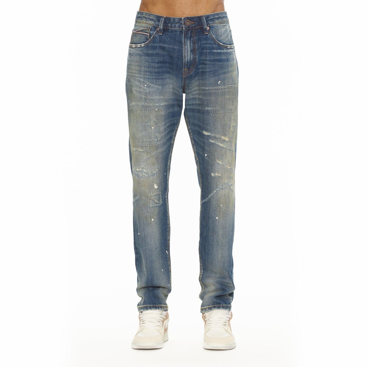 Cult's Rocker Slim Straight 602 Jeans In Baltic