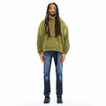 Cult's Rocker Slim Straight 602 Jeans In Blue Steel
