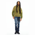 Cult's Rocker Slim Straight 602 Jeans In Blue Steel