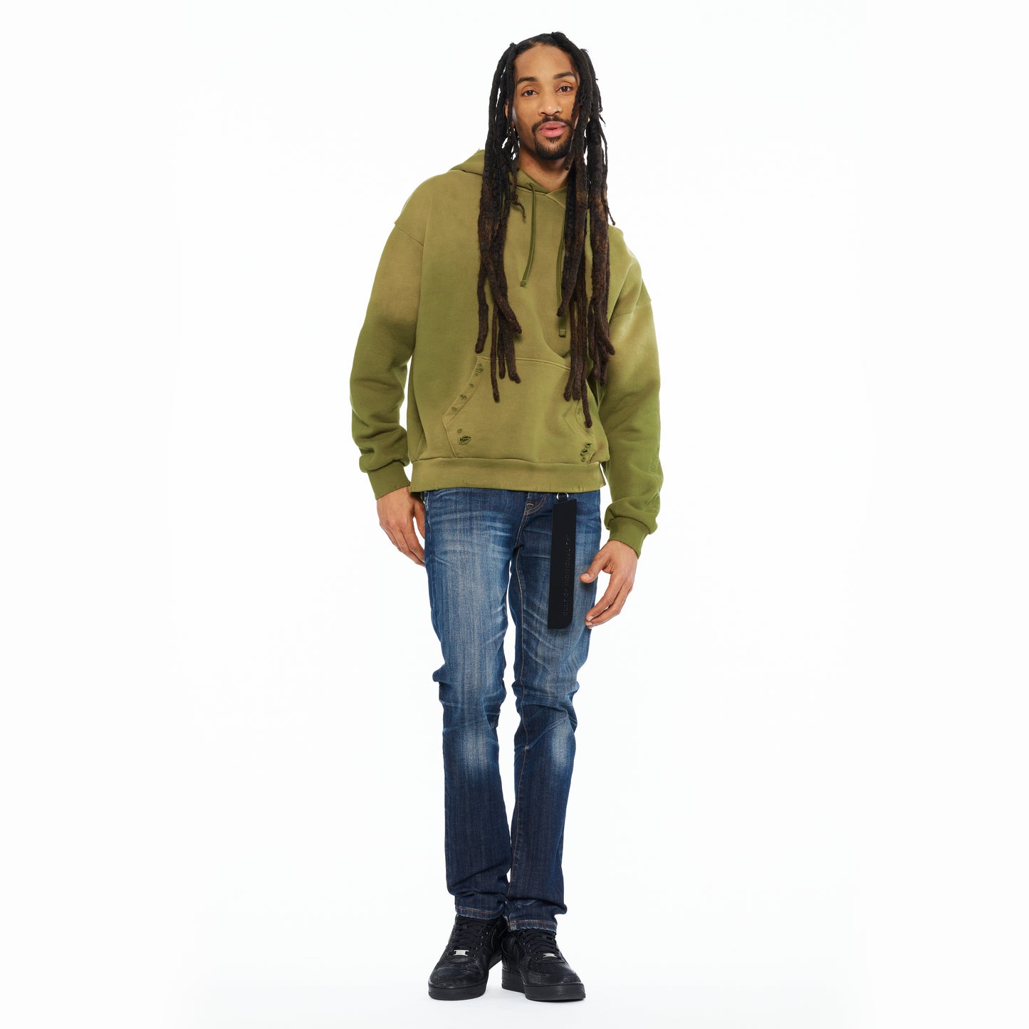 Cult's Rocker Slim Straight 602 Jeans In Blue Steel
