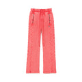 Cult's French Terry Open Hem Sweatpants 620 Grams In Racing Red