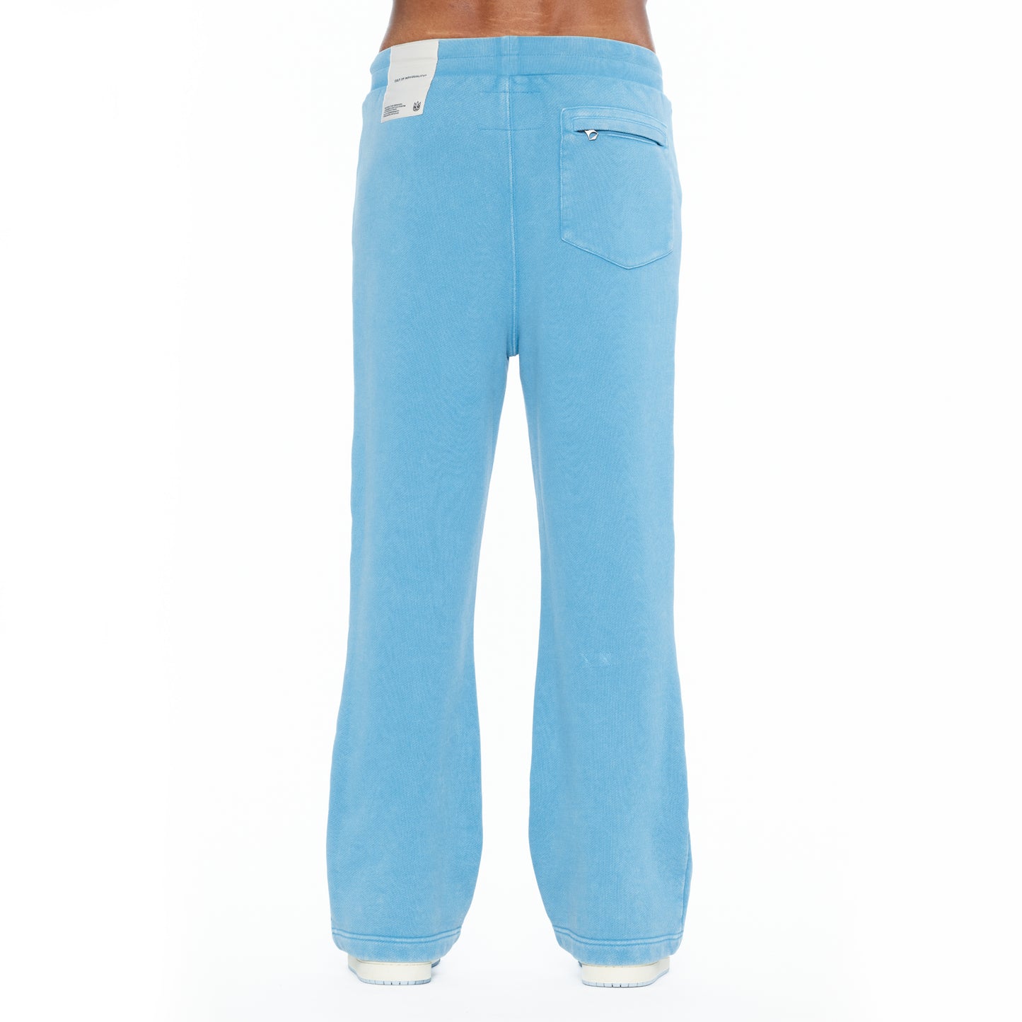 Cult's French Terry Open Hem Sweatpants 620 Grams In Navagio Bay