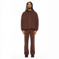 Cult's French Terry Open Hem Sweatpants 620 Grams In Pinecone