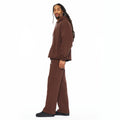 Cult's French Terry Open Hem Sweatpants 620 Grams In Pinecone