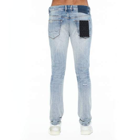 Cult's Punk Super Skinny 601 Jeans In Cyan