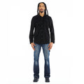 Cult's Classic Suede Full Button Shirt In Black