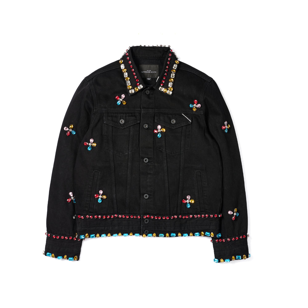 Cult's Signature Type II Denim Jacket in Black Gem