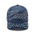 Cult's Mesh Back Trucker Hat "Studs" In Navy
